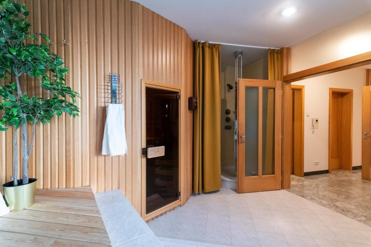 Unique Apartment With Private Pool, Cinema, Spa Prag Exterior foto