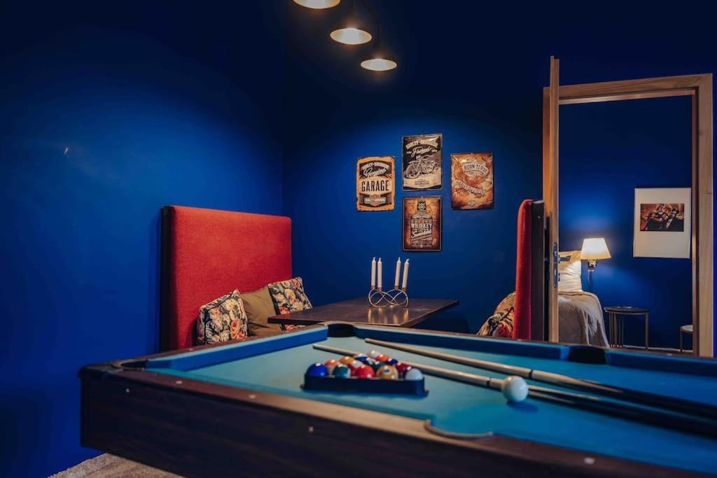 Unique Apartment With Private Pool, Cinema, Spa Prag Exterior foto