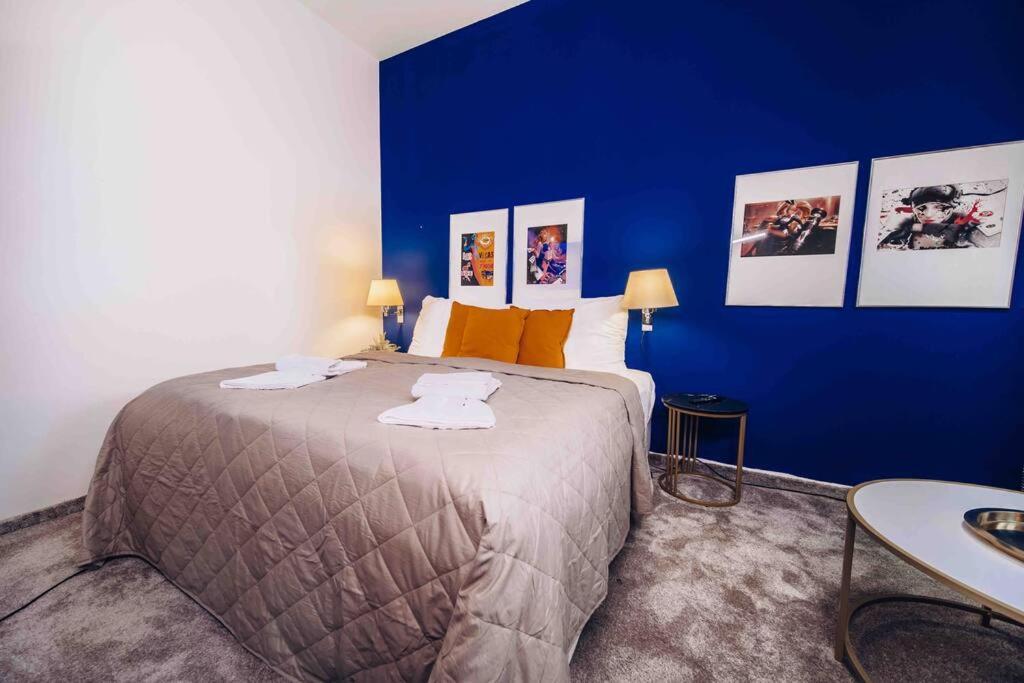 Unique Apartment With Private Pool, Cinema, Spa Prag Exterior foto
