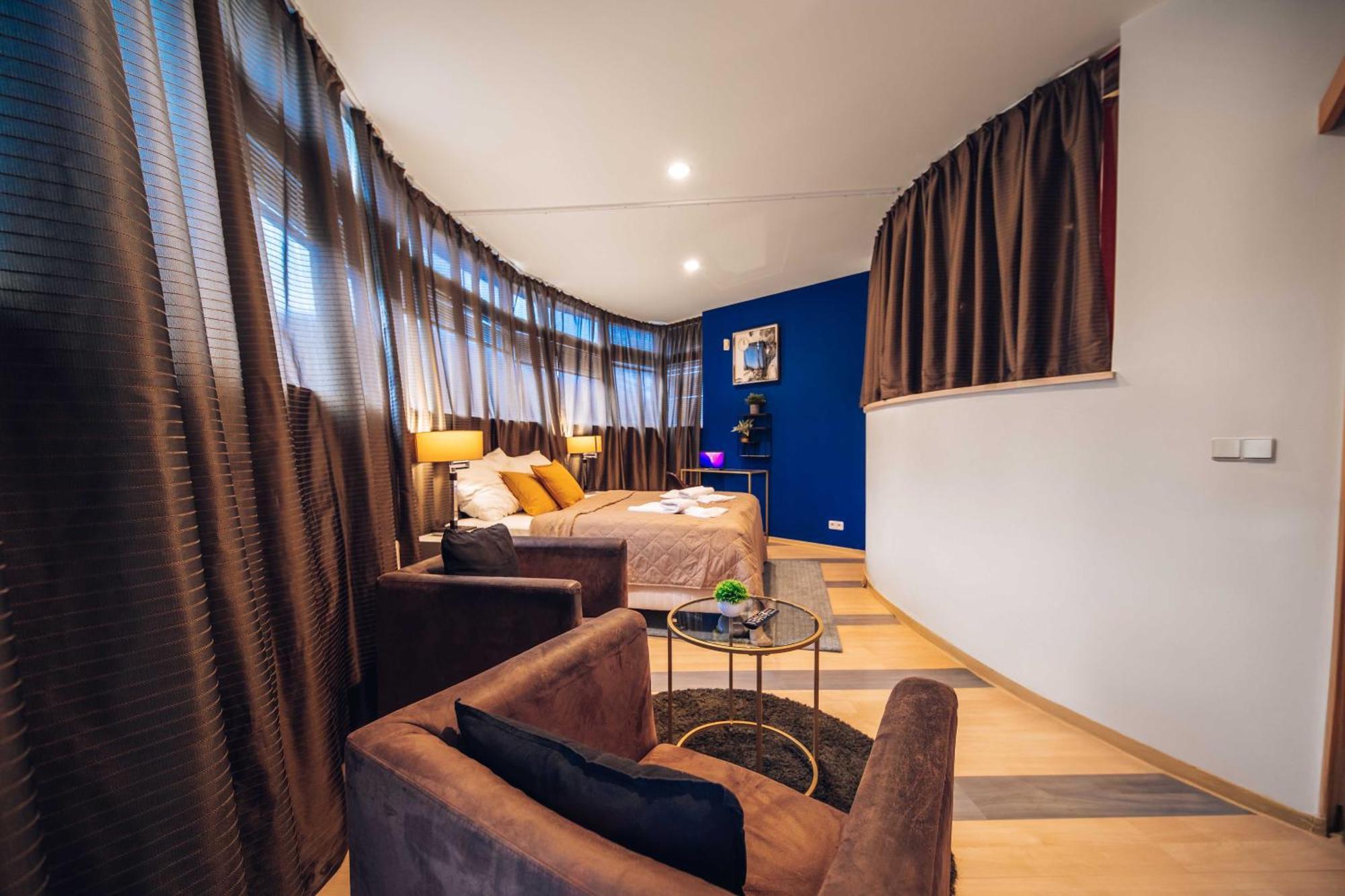 Unique Apartment With Private Pool, Cinema, Spa Prag Exterior foto